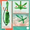 Rad Sportz Kayak Anchor - 5.5lb Folding Anchor with 40ft Marine Rope for Paddle Board by Green 83-7006 - alternate 4